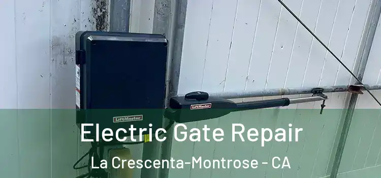 Electric Gate Repair La Crescenta-Montrose - CA