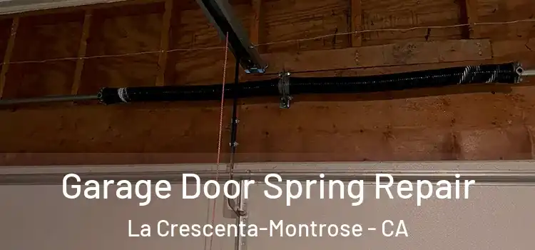  Garage Door Spring Repair La Crescenta-Montrose - CA