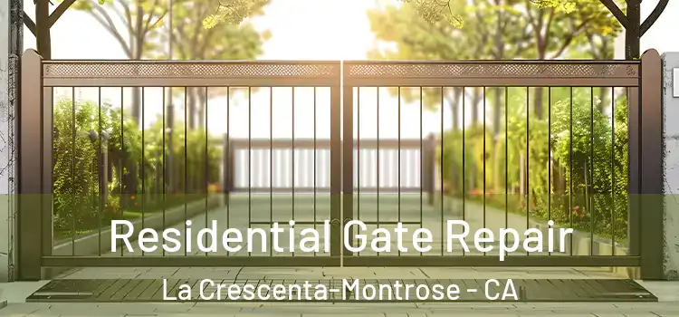 Residential Gate Repair La Crescenta-Montrose - CA